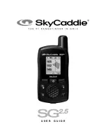 SkyGolf SkyCaddie SG2.5 User Manual preview