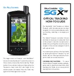 Preview for 1 page of SkyGolf SkyCaddie SGXw How-To Manual