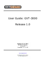 SkyGuard GVT-3000 User Manual preview