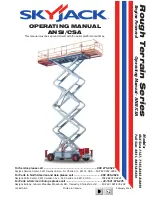 Skyjack 7127 Operating Manual preview