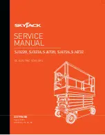 Skyjack SJ 3220 Service Manual preview