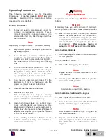 Предварительный просмотр 17 страницы Skyjack SJ-7027 Operating, Maintenance And Parts Manual