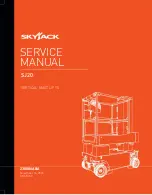 Preview for 1 page of Skyjack SJ20 Service Manual