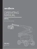 Preview for 1 page of Skyjack SJ85AJ Operating Manual