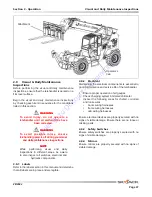 Предварительный просмотр 27 страницы Skyjack ZB2044 Operating Manual