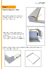 Preview for 10 page of SKYLIGHT BLINDS LANTERNLITE Fitting Instructions Manual