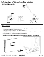 Preview for 5 page of Skyline Exhibits Tradewinds Immerse Setup Instructions