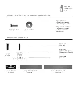 Preview for 2 page of Skyline Furniture 410SH Series Assembly Instructions Manual