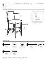 Skyline Furniture Kerri Assembly Manual preview