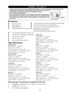 Preview for 3 page of SkyLine DGE540 Assembly Manual