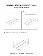 Предварительный просмотр 6 страницы SkyLine GARDWALK Installation & User Manual