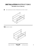 Предварительный просмотр 9 страницы SkyLine GARDWALK Installation & User Manual