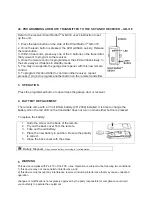 Предварительный просмотр 2 страницы SkyLink MM-318 Manual