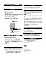 Предварительный просмотр 1 страницы SkyLink MR3R User Instructions