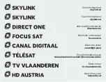 Preview for 34 page of SkyLink MZ-52 Quick Manual