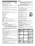 Preview for 1 page of SkyLink WD-101 Operating Instructions Manual