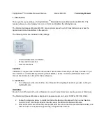 Предварительный просмотр 1 страницы SkylinkHome MD-318 Preliminary Manual