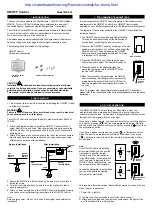 Предварительный просмотр 1 страницы SkylinkHome MR-318 Manual