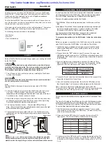 Предварительный просмотр 1 страницы SkylinkHome WE-001 Quick Start Manual