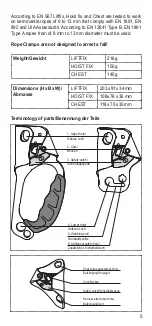 Предварительный просмотр 5 страницы SKYLOTEC Chest Instructions For Use Manual