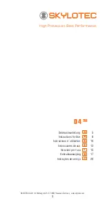 Preview for 3 page of SKYLOTEC D4 Instructions For Use Manual