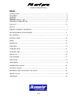 Preview for 2 page of Skymaster ARF PLUS PRO F4 C/E PHANTOM Assembly And Operation Manual