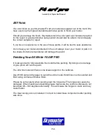 Preview for 4 page of Skymaster ARF PLUS PRO F4 C/E PHANTOM Assembly And Operation Manual