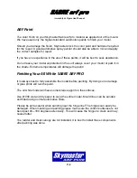 Предварительный просмотр 4 страницы Skymaster ARF PLUS PRO F86F Assembly And Operation Manual