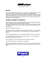 Предварительный просмотр 7 страницы Skymaster ARF PLUS PRO F86F Assembly And Operation Manual