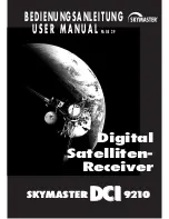 Skymaster DCI 9210 User Manual предпросмотр