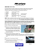 Предварительный просмотр 25 страницы Skymaster F-14 Tomcat PRO ARF Plus Assembly And Operation Manual