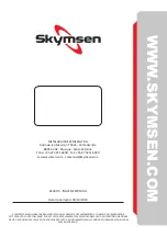 Preview for 40 page of Skymsen 65320.9 Instruction Manual