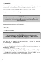 Предварительный просмотр 8 страницы Skymsen HS-98 Instruction Manual