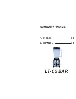 Предварительный просмотр 3 страницы Skymsen LT-1,5 BAR Instruction Manual