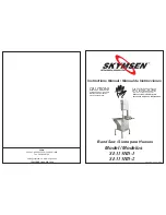 Skymsen SI-315HD-1 Instruction Manual предпросмотр