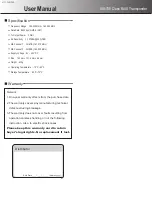 Preview for 3 page of SKYNAV AIS-700 User Manual