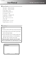 Preview for 3 page of SKYNAV AIS-700T User Manual