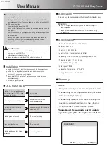 Preview for 2 page of SKYNAV AT-108 User Manual