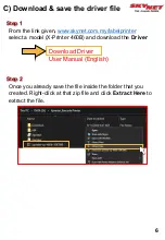 Предварительный просмотр 6 страницы Skynet XPRINTER XP-460B User Manual
