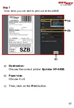 Предварительный просмотр 17 страницы Skynet XPRINTER XP-460B User Manual