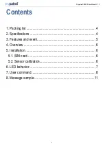 Preview for 3 page of Skypatrol SP8600 User Manual