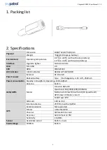 Preview for 4 page of Skypatrol SP8600 User Manual