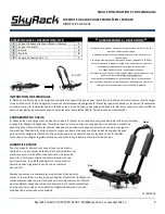 Предварительный просмотр 2 страницы SkyRack SR-KR-201 Instruction & Assembly Sheet