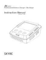 Skyrc B6 nano Instruction Manual preview