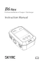 Skyrc B6 Nex Instruction Manual предпросмотр