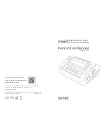 Skyrc e660 Instruction Manual preview