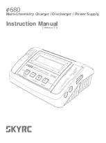 Skyrc e680 Instruction Manual preview