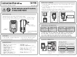 Предварительный просмотр 1 страницы Skyrc eN18 NiMH Instruction Manual