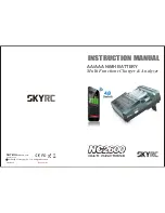 Preview for 1 page of Skyrc NC2600 Instruction Manual