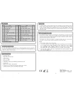 Preview for 4 page of Skyrc SK-910013 Sparrow Instruction Manual